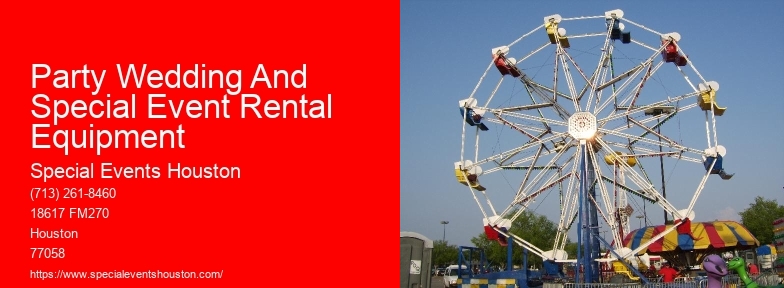 Party Rentals Houston TX